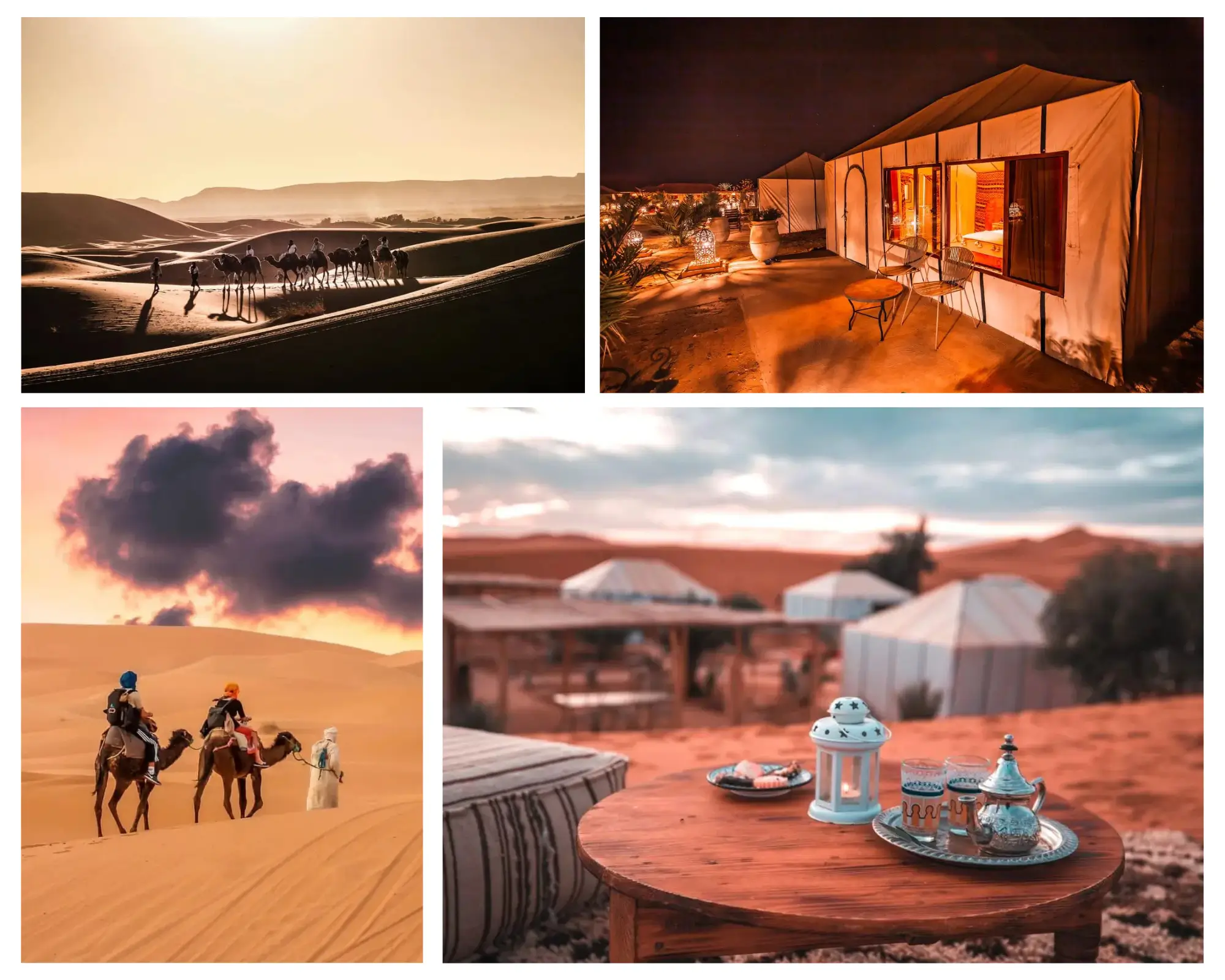 2 Nächte Kameltrekking Merzouga Wüste