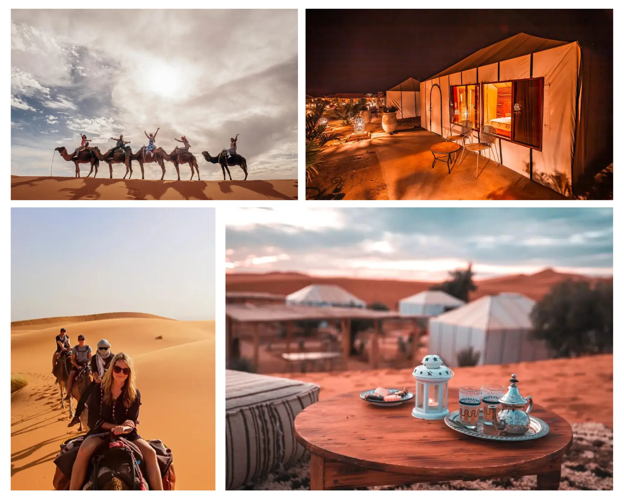 3 Nächte Kameltrekking Merzouga Wüste