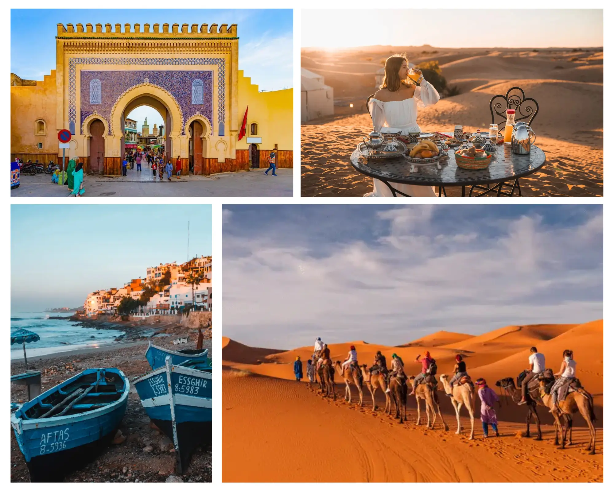 Morocco itinerary 6 days tour from Agadir, morocco vacition itinerary