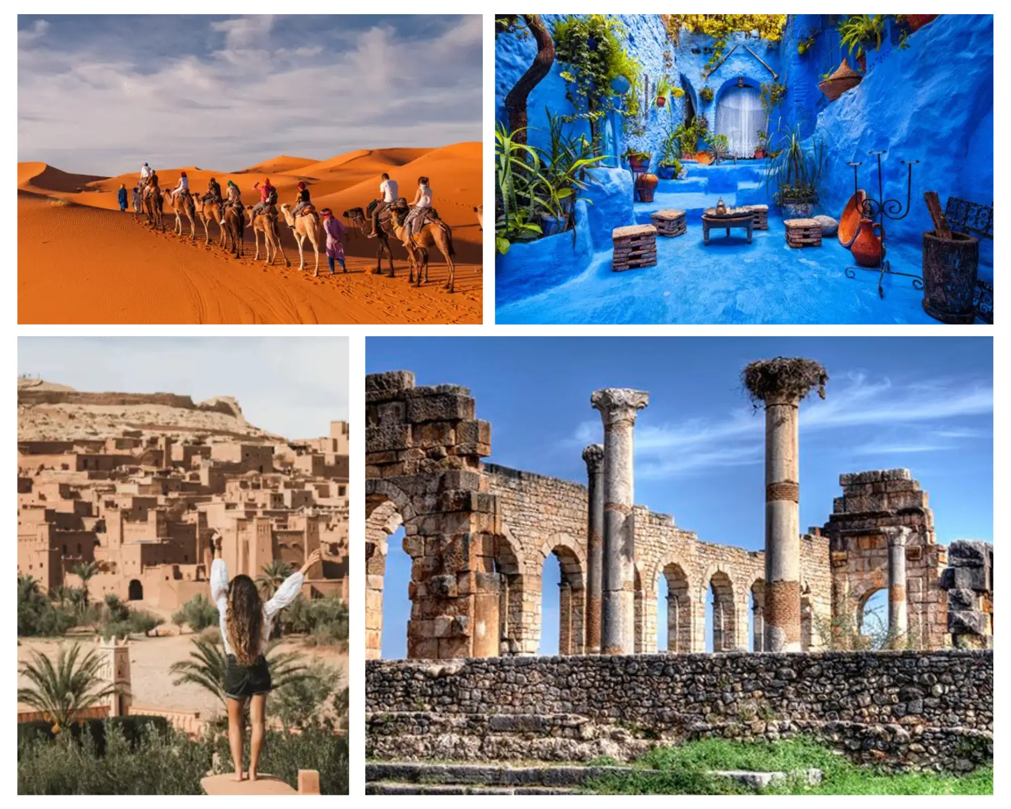 6 days tour from Tangier, morocco vacition itinerary