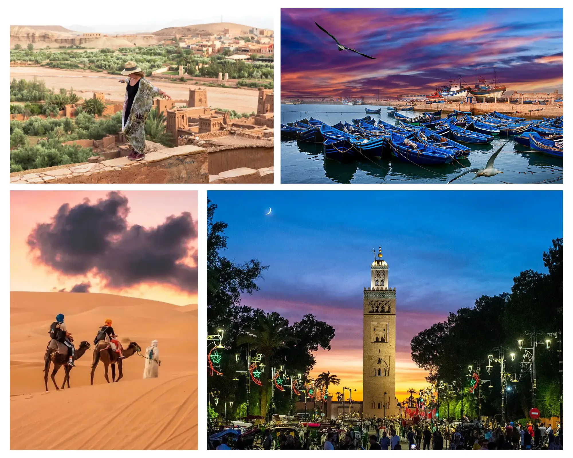 Morocco itinerary 7 days tour from Agadir, morocco vacition itinerary